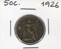 Moeda 50 centavos 1926 - Portugal