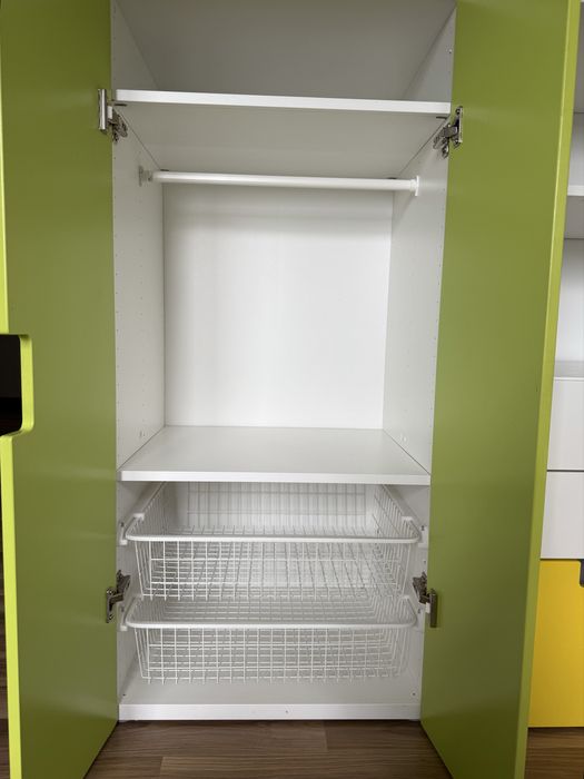 Szafa i regał dzieciecy Ikea Stuva