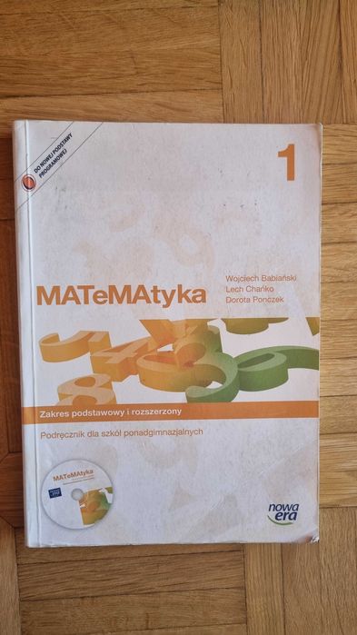 Matematyka cz.1 + płyta CD, zakres podstawowy i rozszerzony