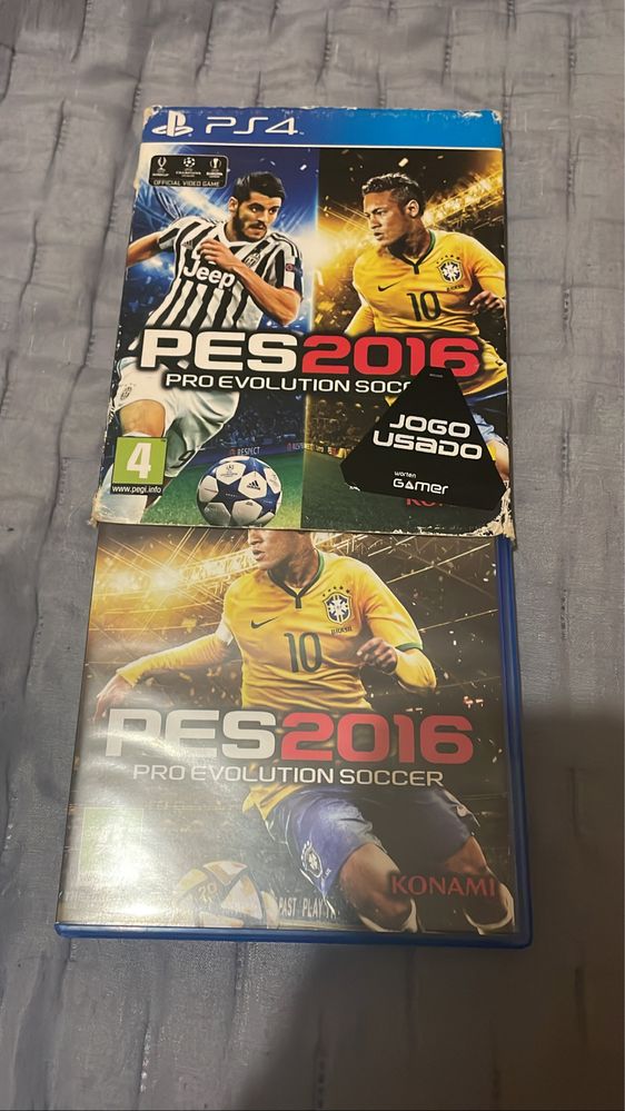 Jogo PS4( colecionável)PES 2016 Pro Evolution soccer