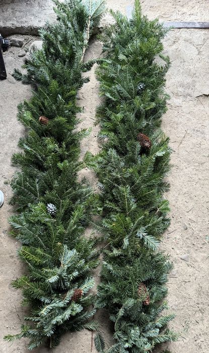 АКЦІЯ !Віночки, гірлянди, олені вироби з ялини декор