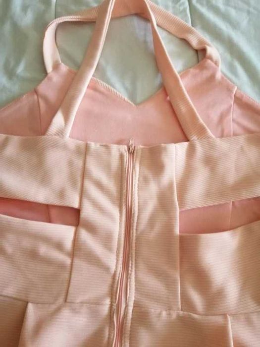 Vestido Tiffosi rosa claro