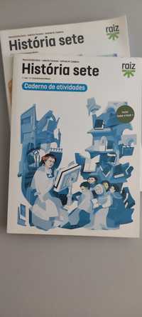 Livro Escolar História Sete - 7° Ano