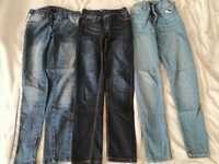 Spodnie dla dziewczynki r. 146, jeansy.