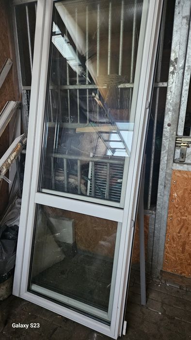 Skrzydla drzwi balkonowych bez ramy oddam