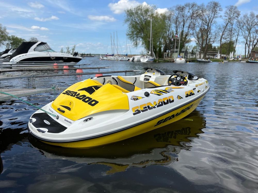 Sea doo speedster 1600 łódka z przyczepką zamiana