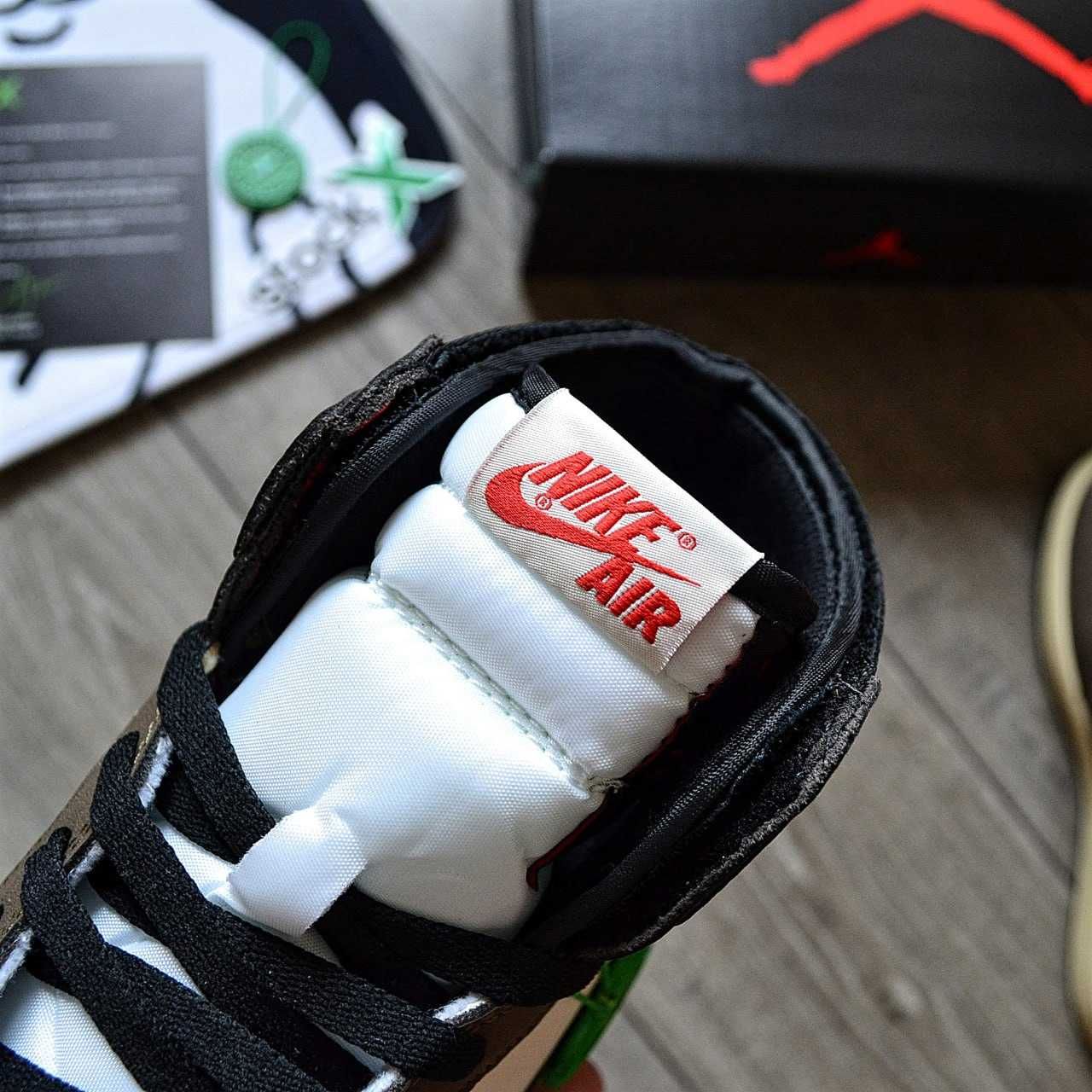 Кроссовки Nike Air Jordan 1 Retro High Travis Scott Cactus Jack 40-45