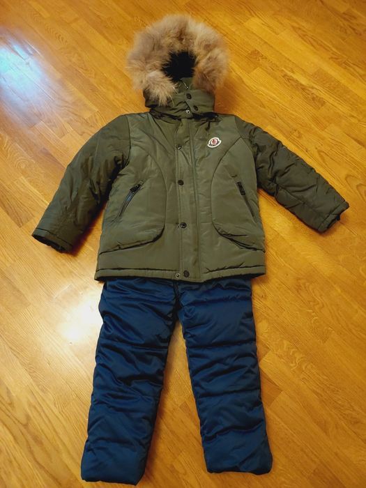 Зимовий комбінезон Moncler 98р новий стильний якісний