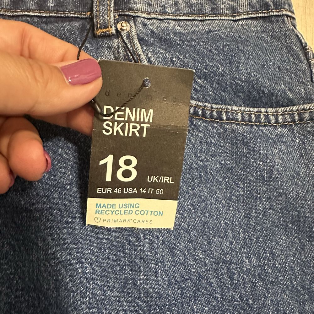 Nowa spódnica jeans 46 Primark damska