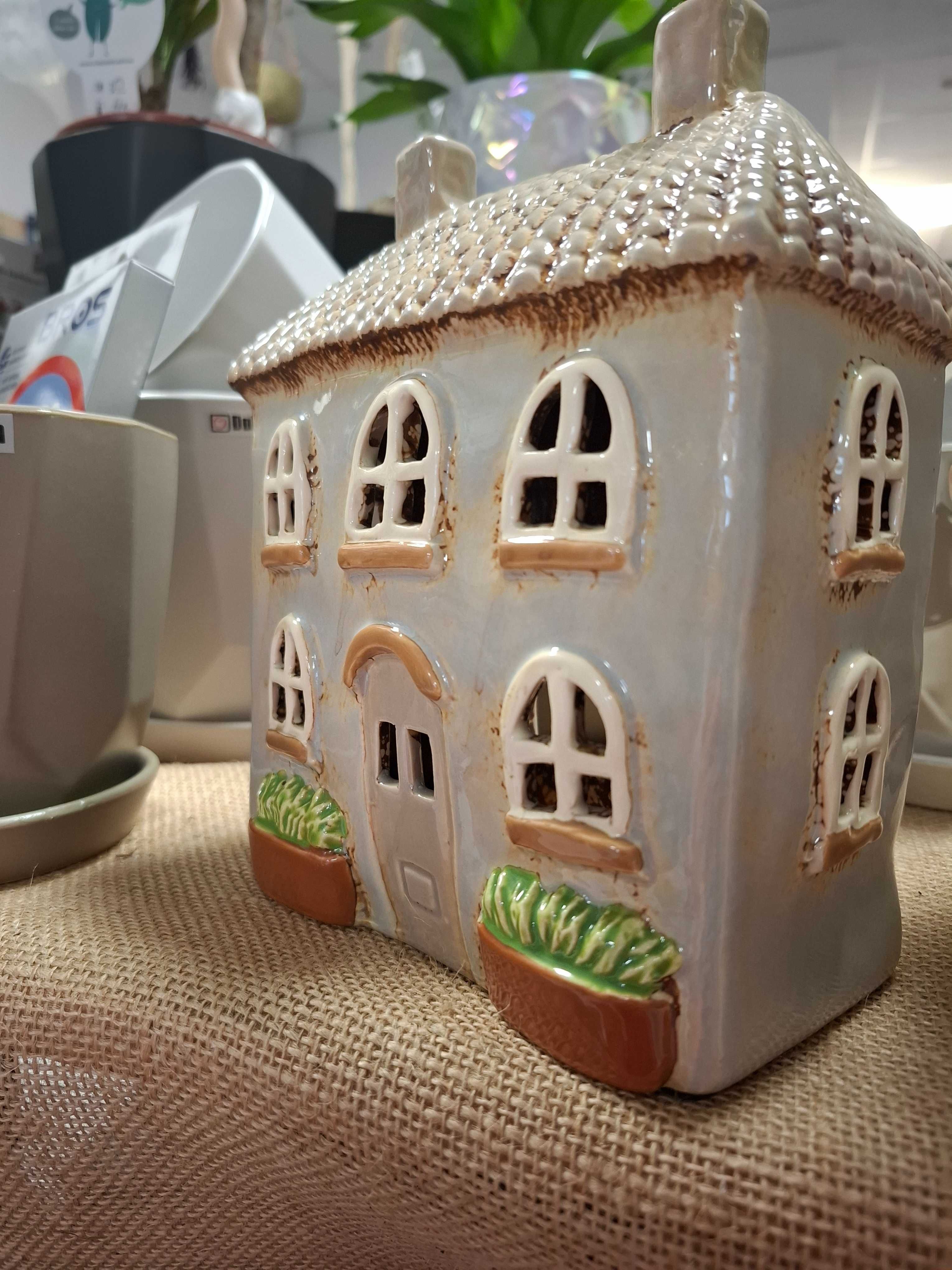 Donek kamieniczka ceramiczna na tealighty