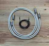 Kable gramofonowe Supra Phono 2RCA-SC, 1 m