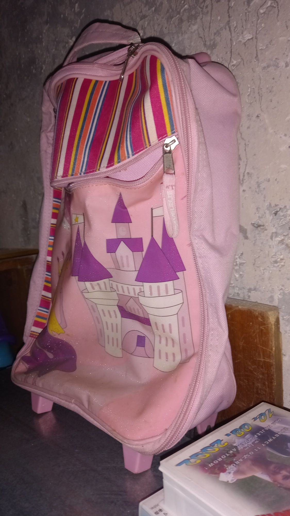 Torba na kółkach z ksiezniczkami walizka