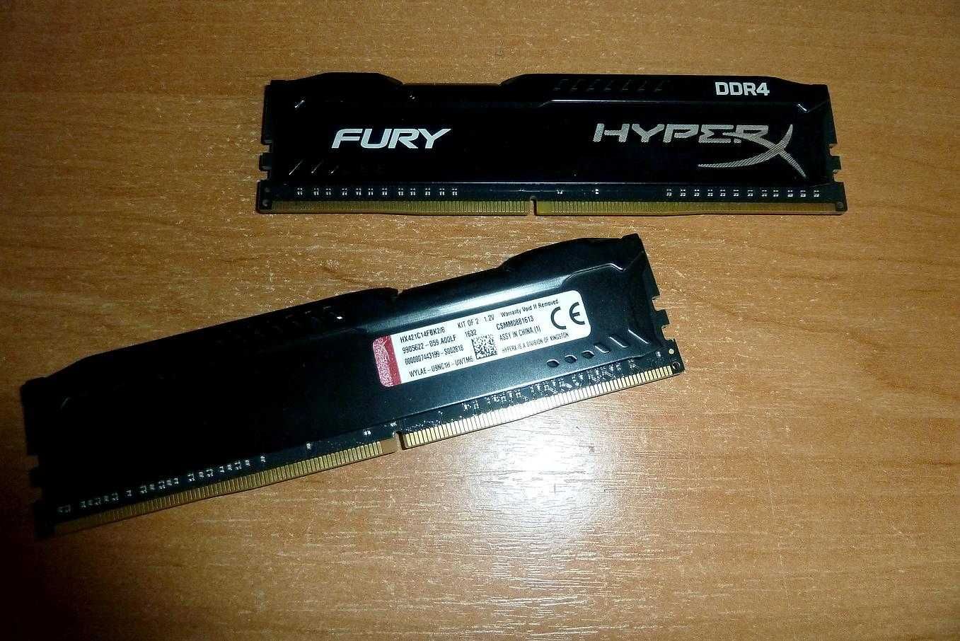 Pamięć Kingston 2 x 4GB [8GB] RAM DDR4 HyperX z radiatorem