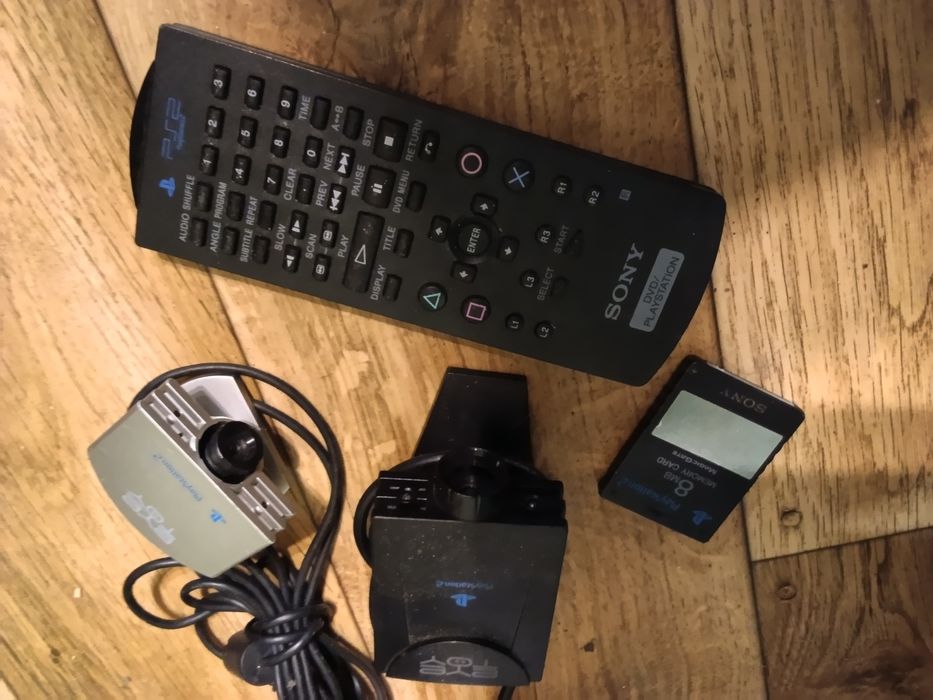 Akcesoria PS2 PlayStation 2 karta pilot kamerka eye toy