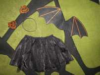 strój halloween rozm 110/116 nietoperz