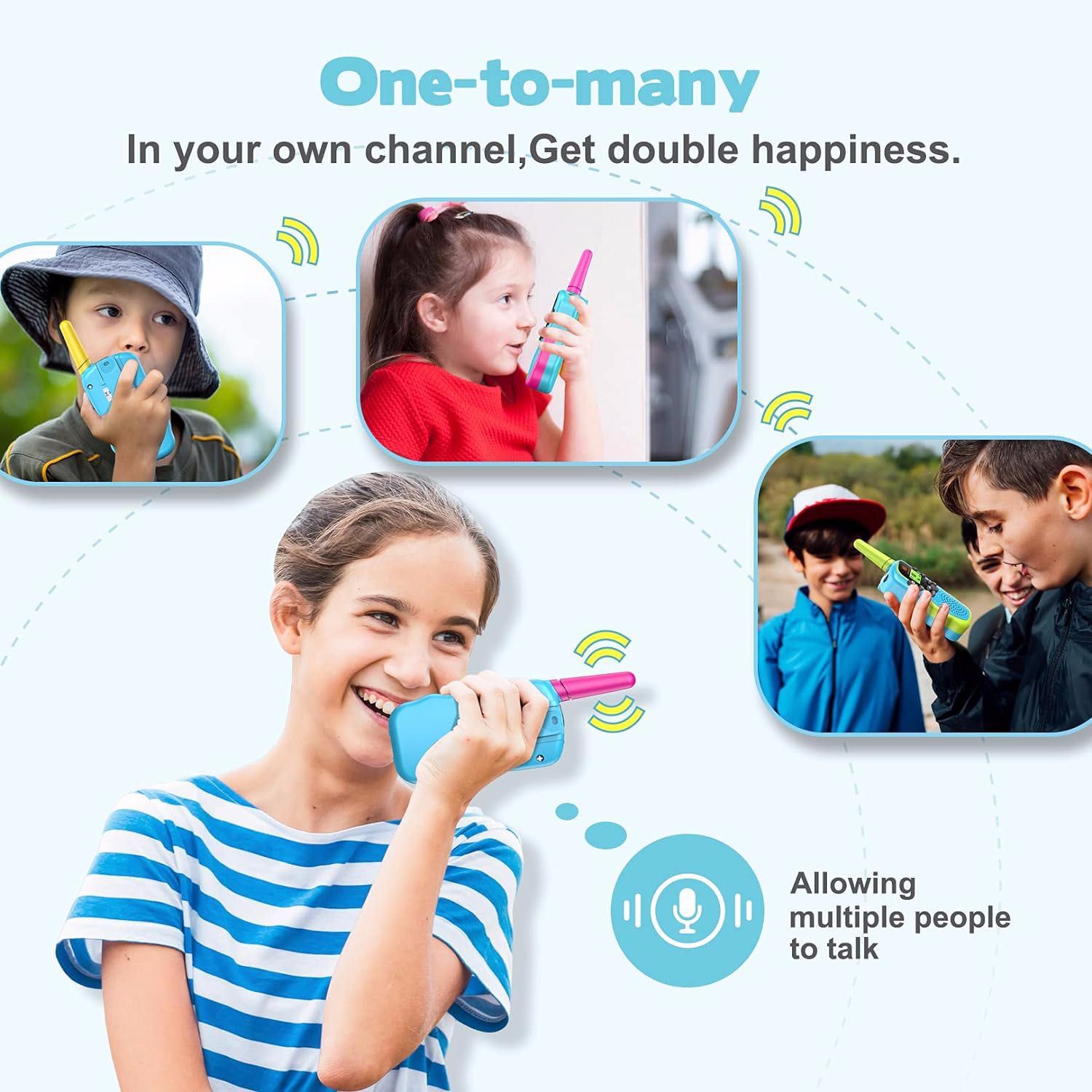 Zabawki Walkie Talkie dla 3-10 lat zabawki outdoorowe dla dzieci
