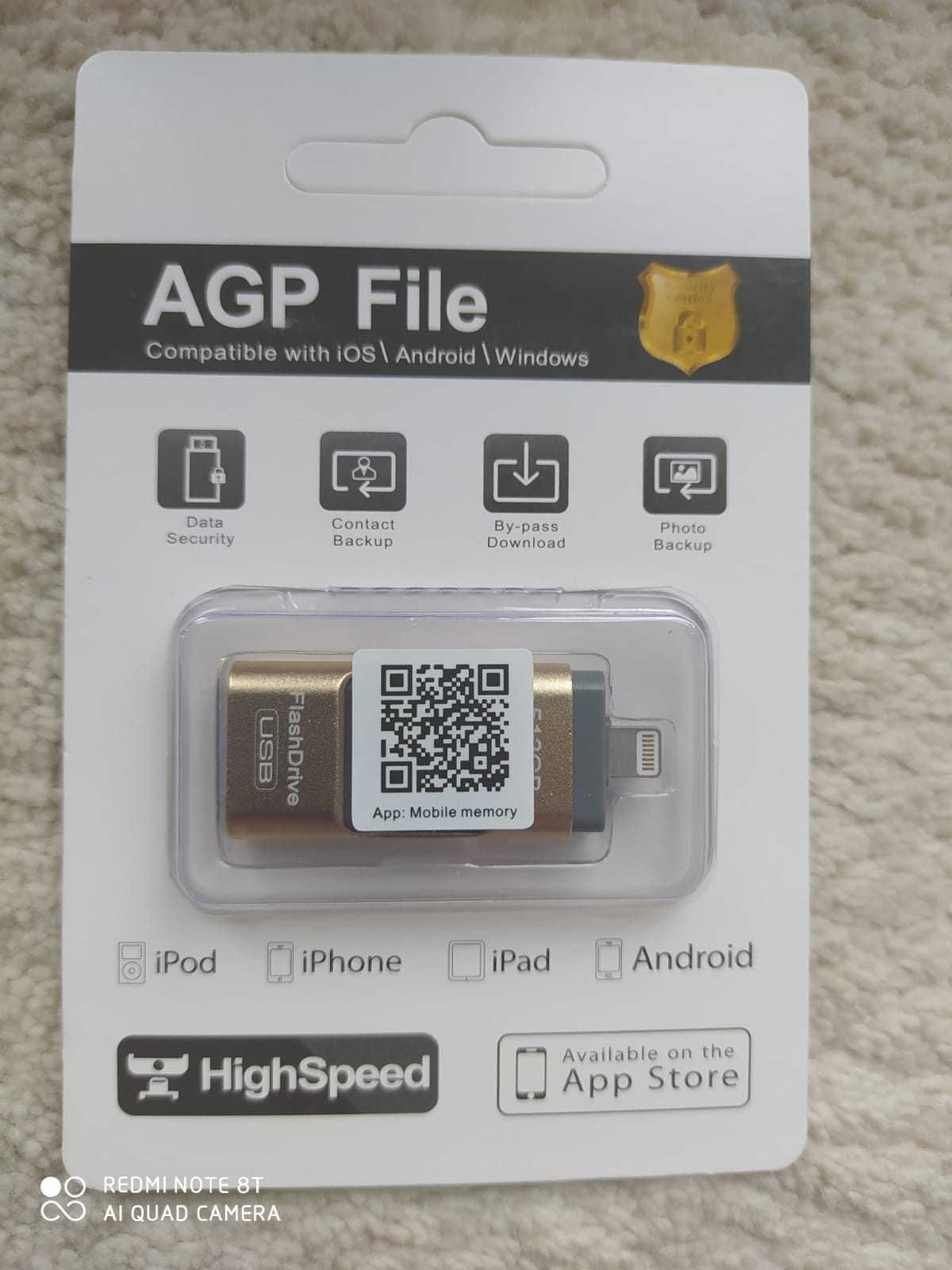 Pendrive 16GB z trzema końcówkami