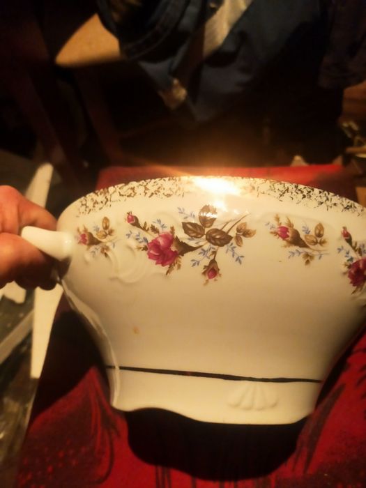 Waza porcelana Chodzież Iwona PRL retro vintage