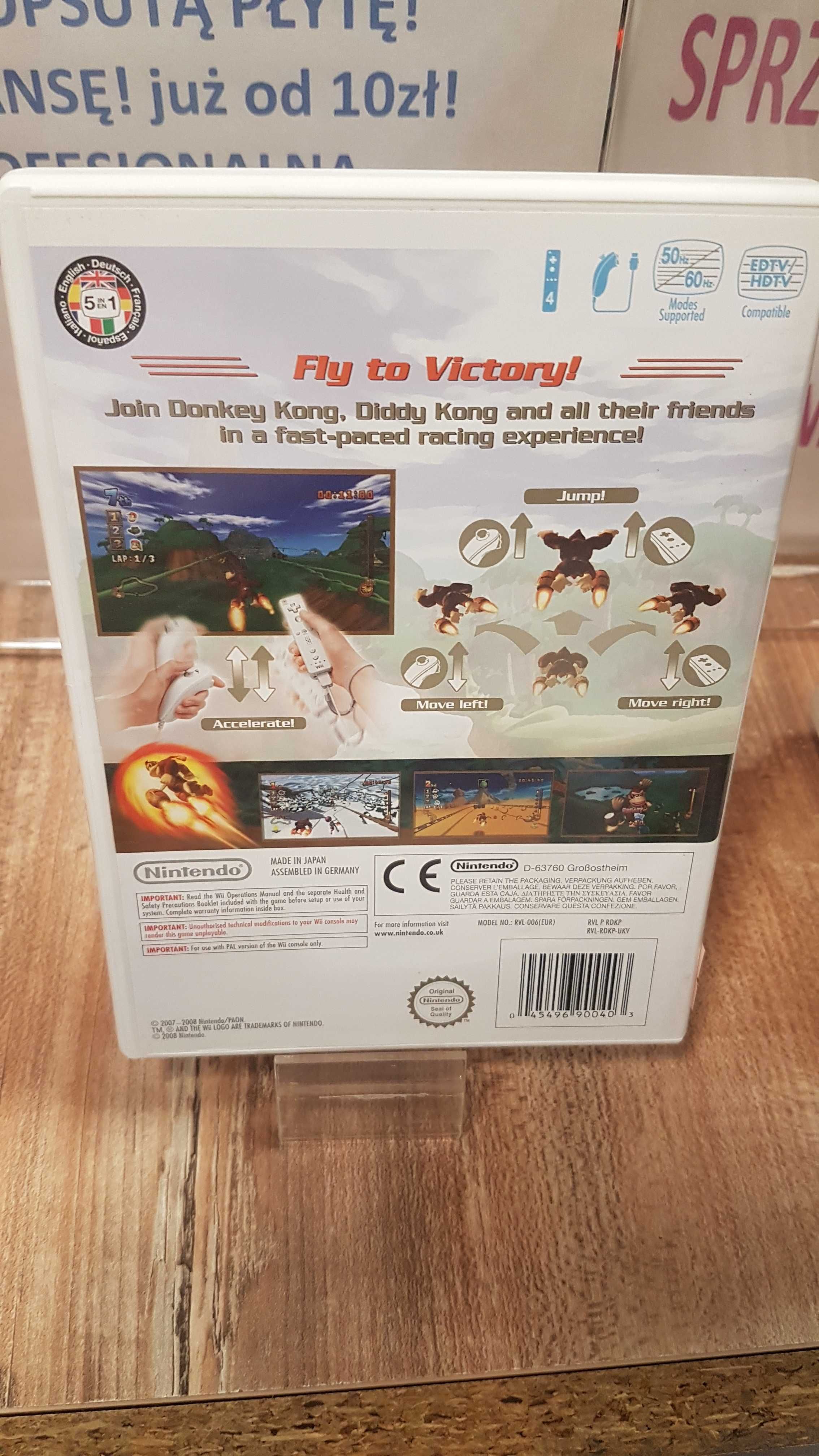 Donkey Kong Jet Race Nintendo Wii, Sklep Wysyłka Wymiana