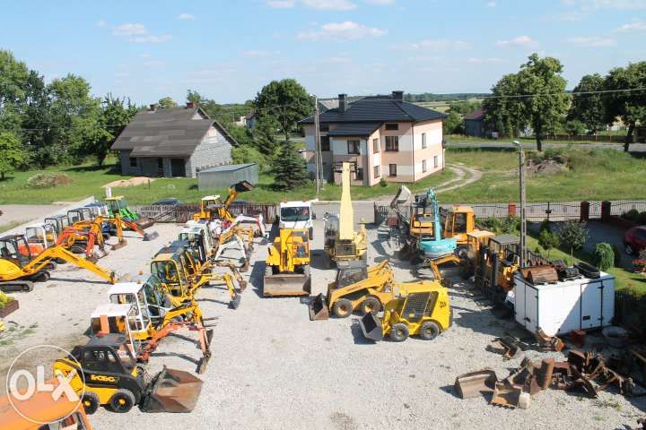 Minikoparka mini-koparka ładowarka SPRZEDAŻ - SKUP adres: BUJNÓW 42