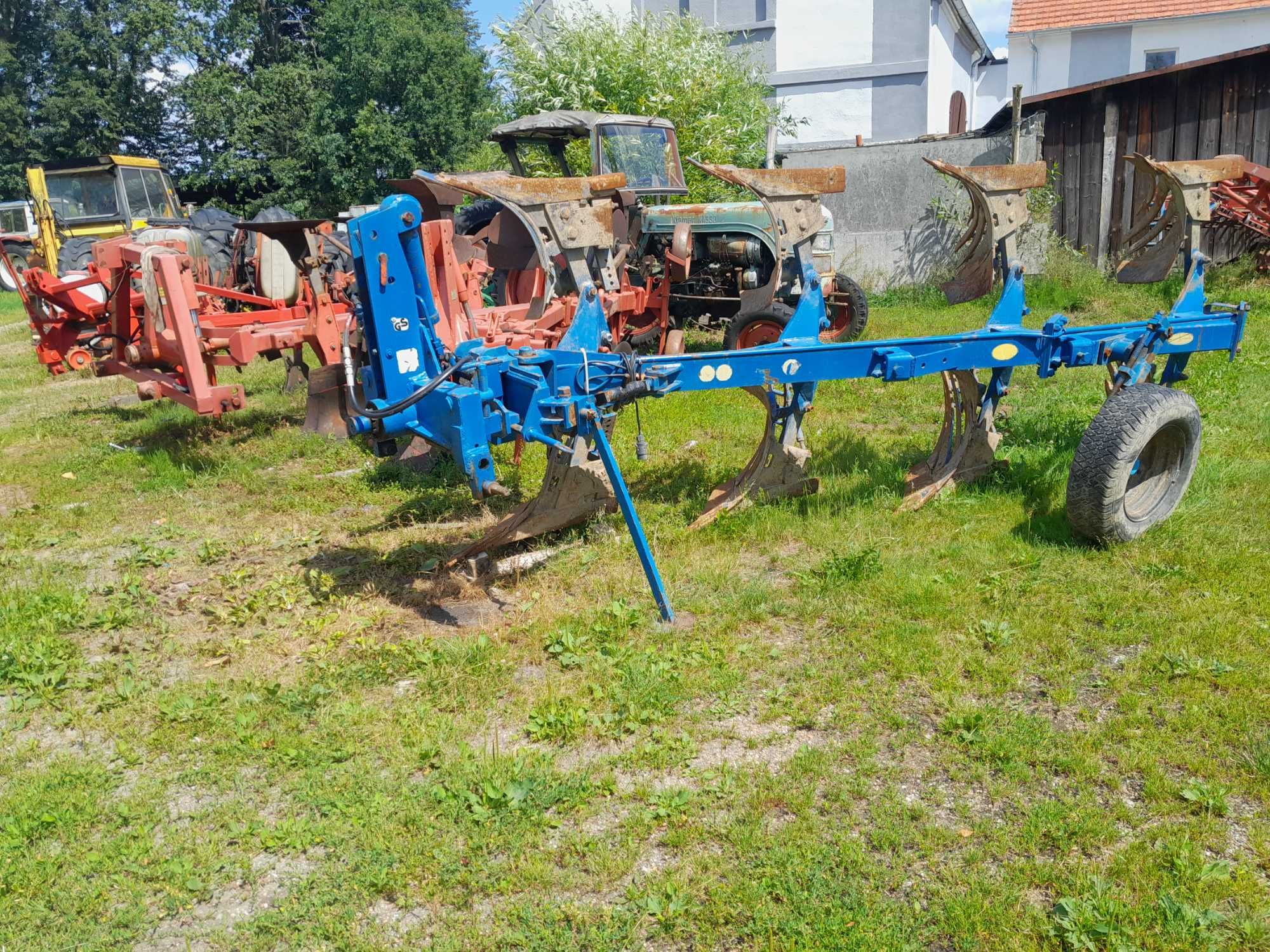 Pług 4 skibowy obrotowy Rabe-Werk