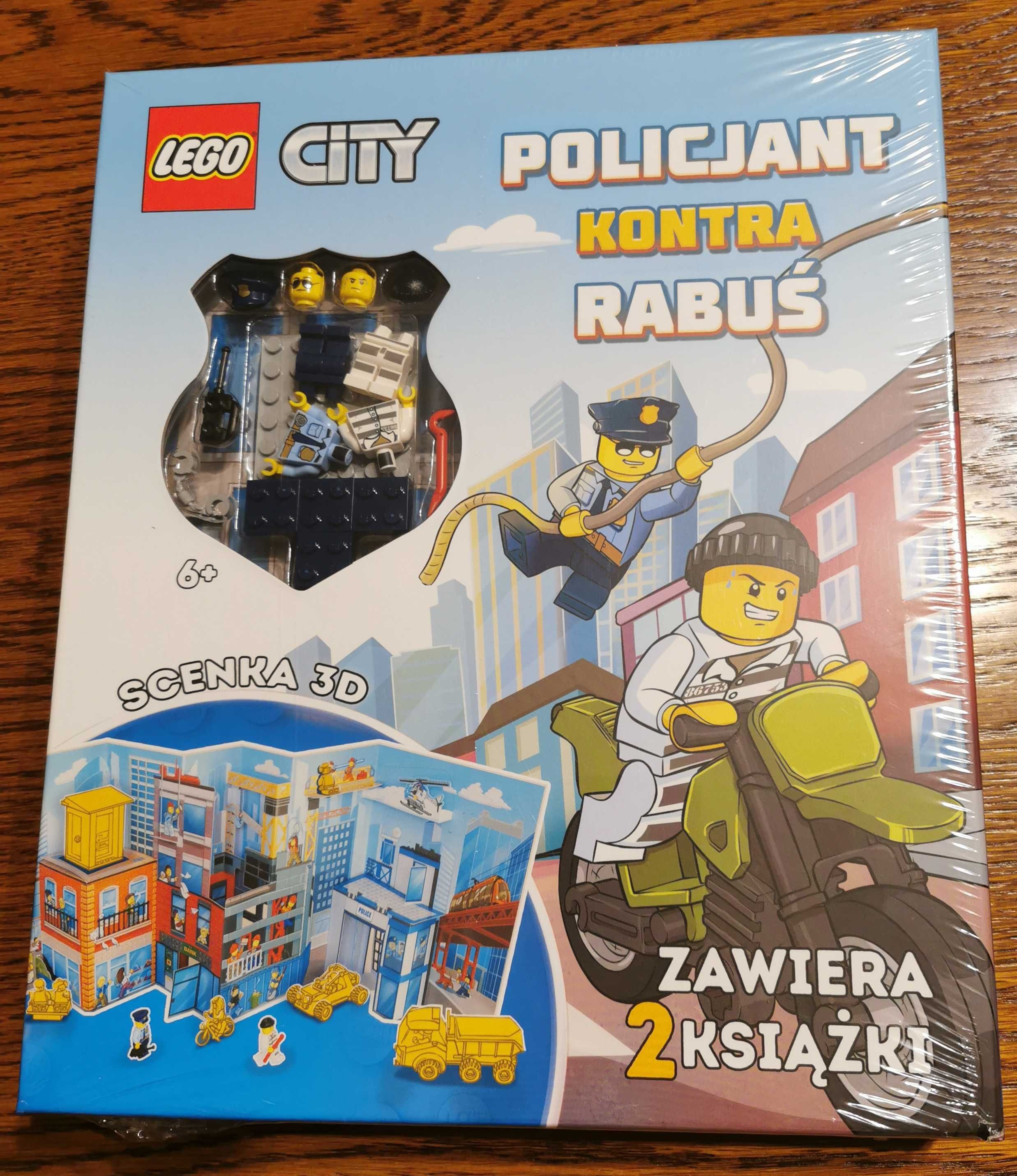 Lego Citi Policjant kontra rabuś NOWY