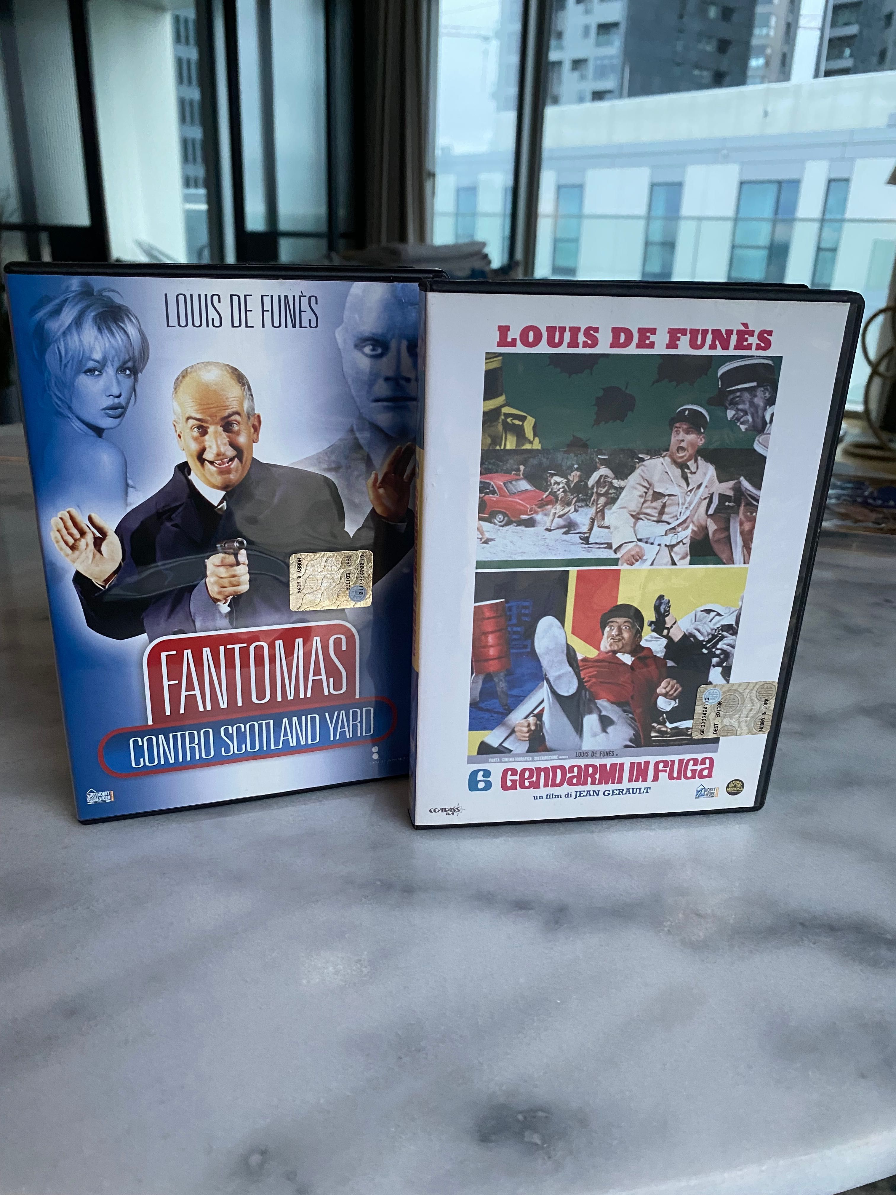 DVD Louis de Funès Fantomas contro Scotland Yard