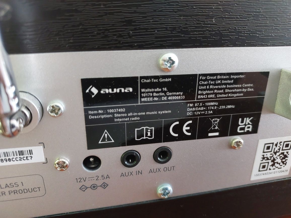 Radio Internetowe Connect CD MKII AUNA