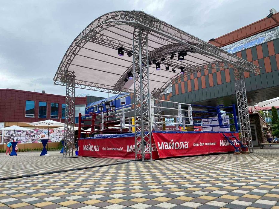 Оренда Сцени Подіуми Ферми Сценічні Конструкції