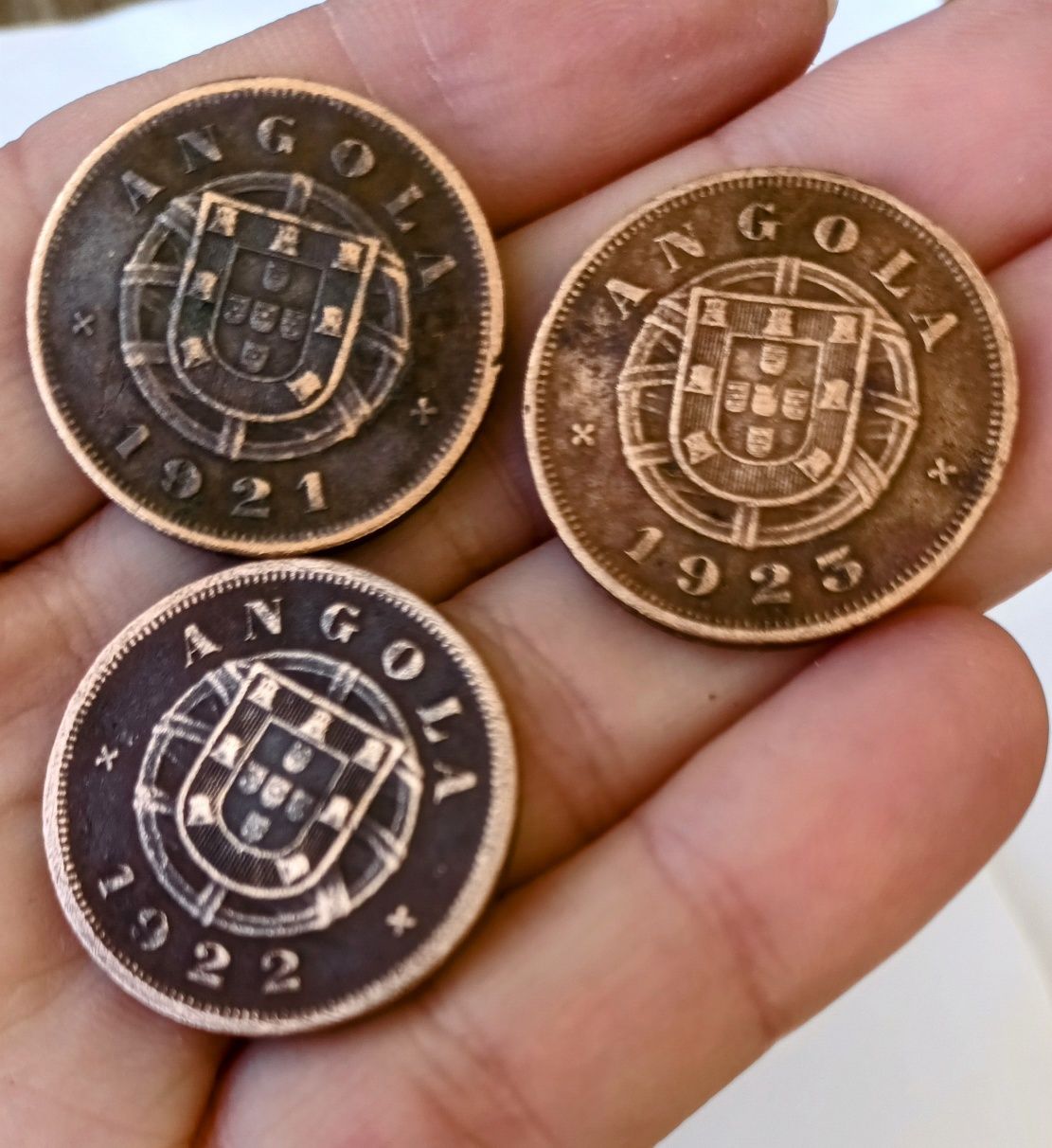 5 CENTAVOS  de Angola ( ex- colónia) - 1921/22/23