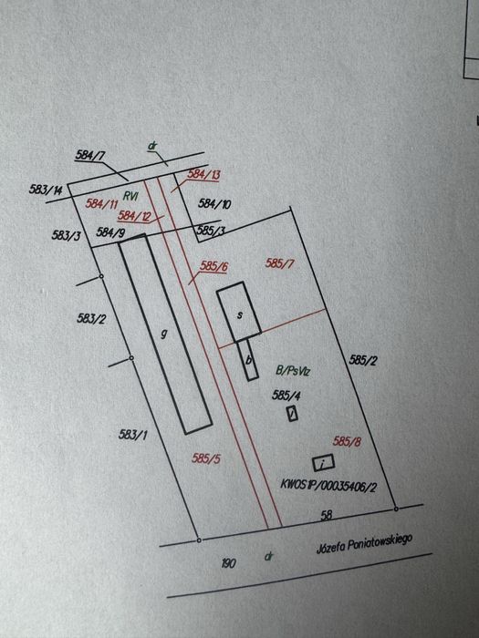 Różan działka z budynkami PGR przemysłowa baza transportowa 1,34 ha