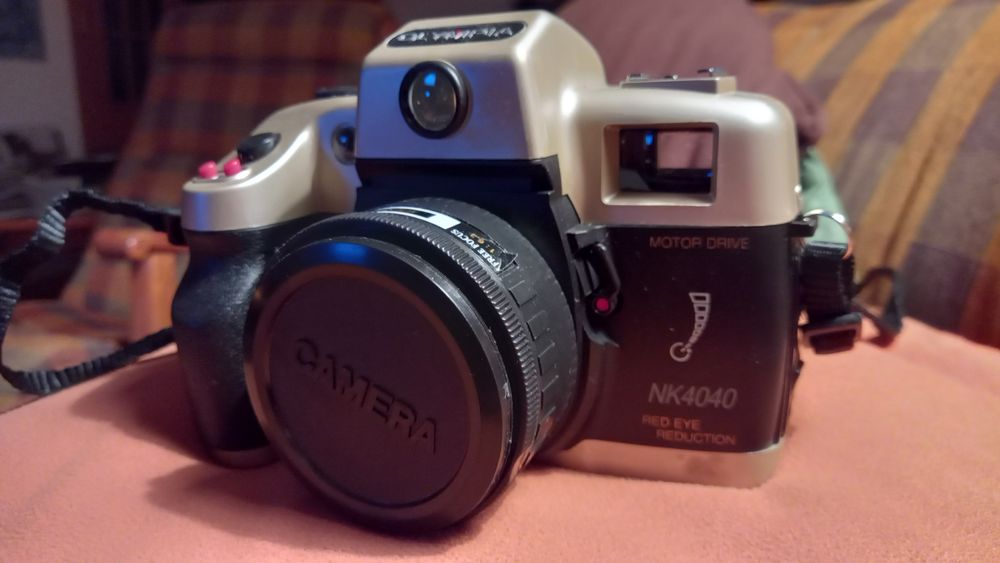 Máquina fotográfica analógica