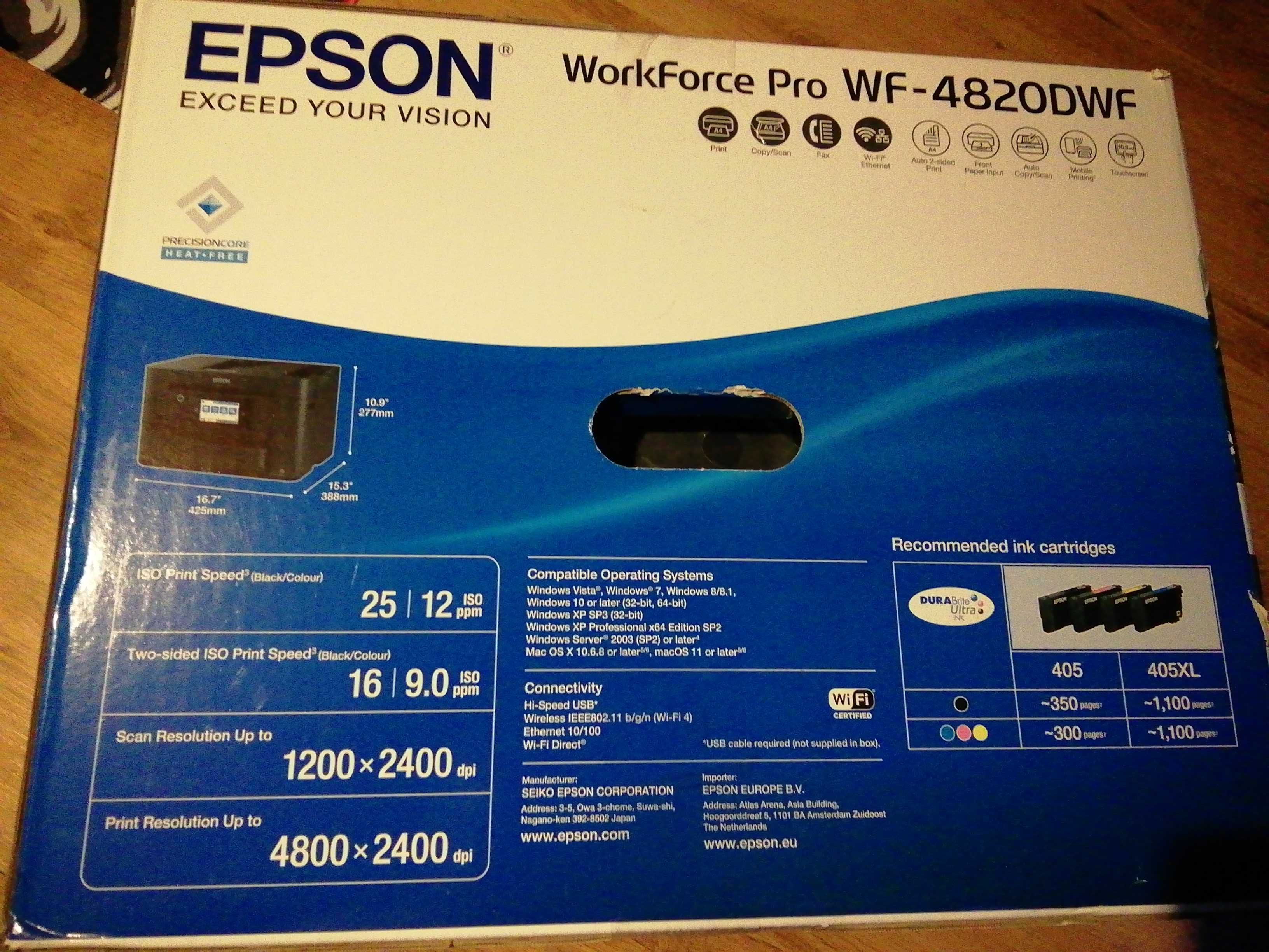 EPSON WorkForce Pro wf-4820dwf NOWA
