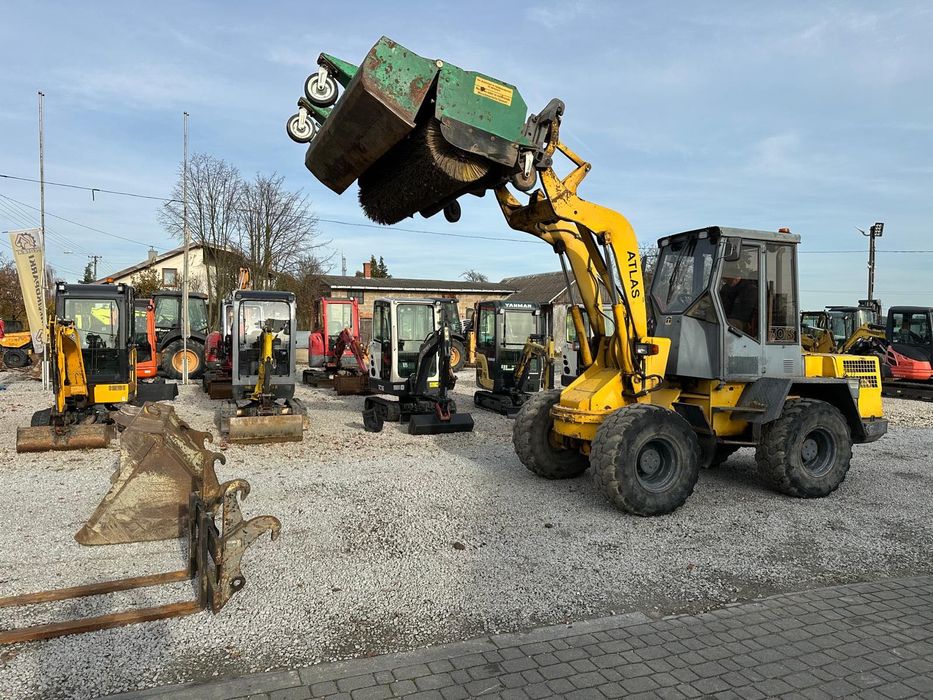 ATLAS 70S Ładowarka 2003 R widły łyżka zamiatarka ramie obrotowe 180*