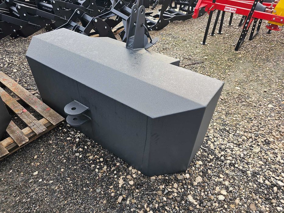 balast 200 - 1500kg mocowanie na TUZ kat. 2 obciążnik SOLIDNY