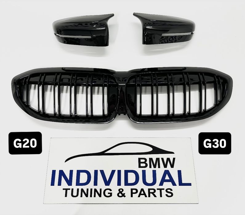 Ноздрі g20 g30 накладки на зеркала bmw BMW решітки G20 G30 бмв G21 G31
