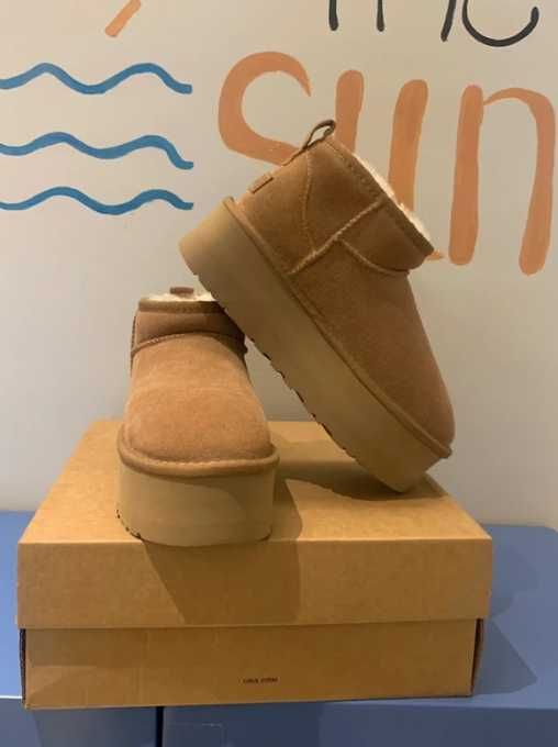 UGG Classic Ultra Mini Platform Boot Chestnut.38