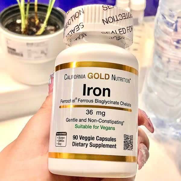 Ferrochel Iron Железо бисглицинат, 36 мг, США, 90 капсул