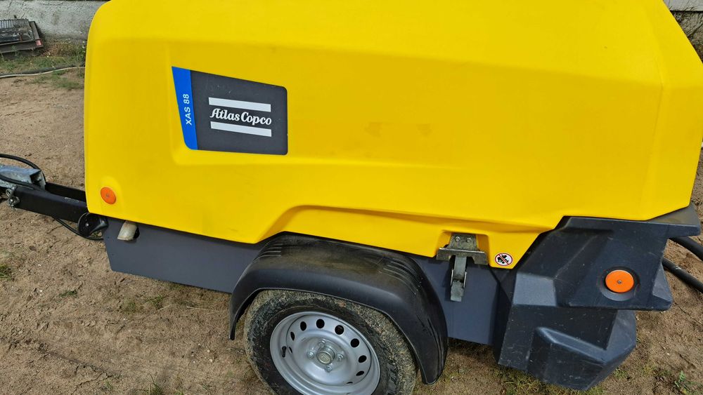 Sprężarka ATLAS COPCO XAS88 5m3   zarejestrowany PL OC, 49.593zł netto