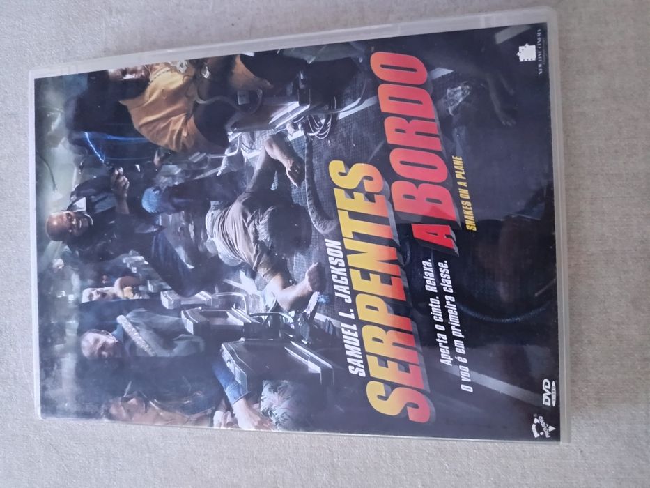 DVD serpentes a bordo ( novo plastificado)