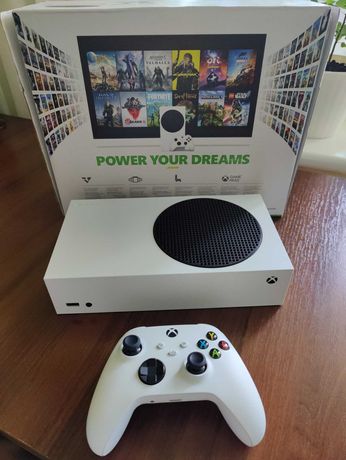 Microsoft Xbox Series S 512GB White +3 игры