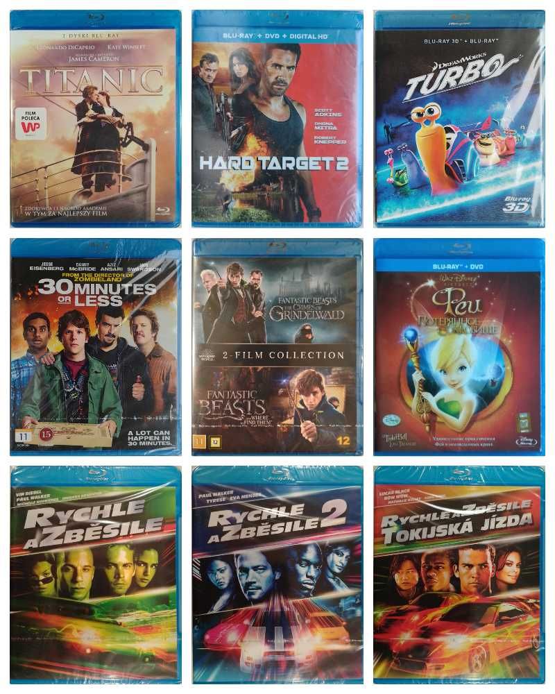 Blu-ray Диски Amaray с русским и украинским языком