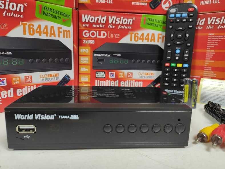Приставка Т2 Приемник Т2 Тюнер Т2 WV T644A FM DVB-T2/C YouTube IPTV