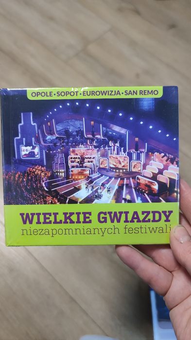 3 CD Wielkie gwiazdy niezapomnianych festiwali nowe w folii