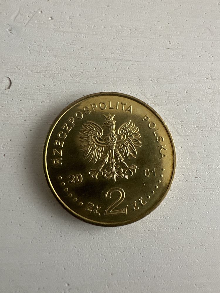 Moneta 2 zł. Kopalnia Soli w Wieliczce 2001