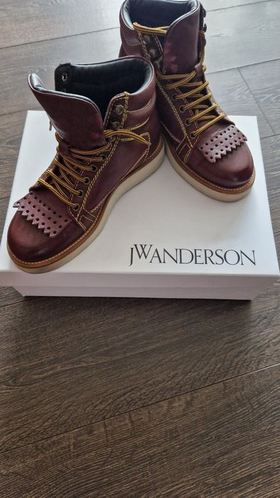 Ботинки кожаные JW Anderson  демисезон