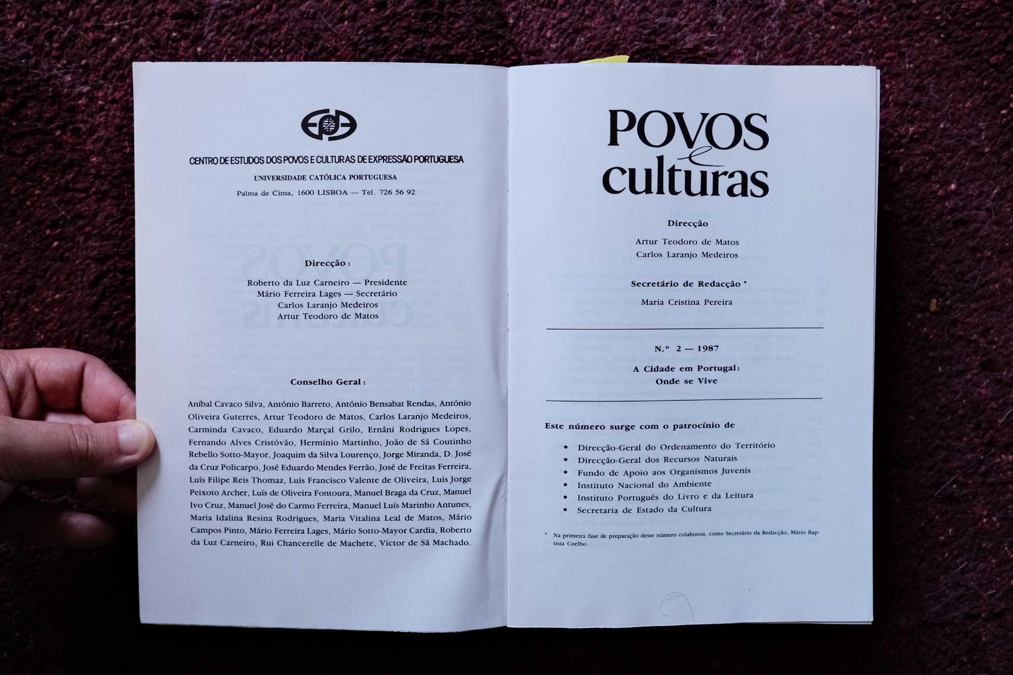 Povos e Culturas (vol. 2) - A Cidade em Portugal: Onde se Vive (1987)