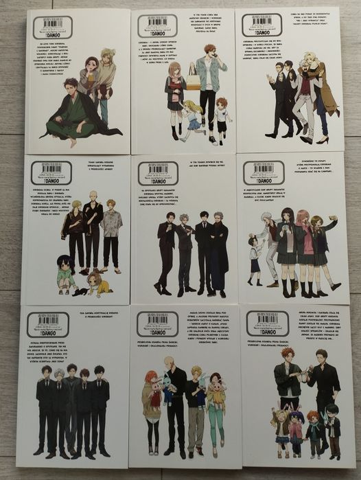 Kiedy Yakuza zostaje niańką tomy 1-9