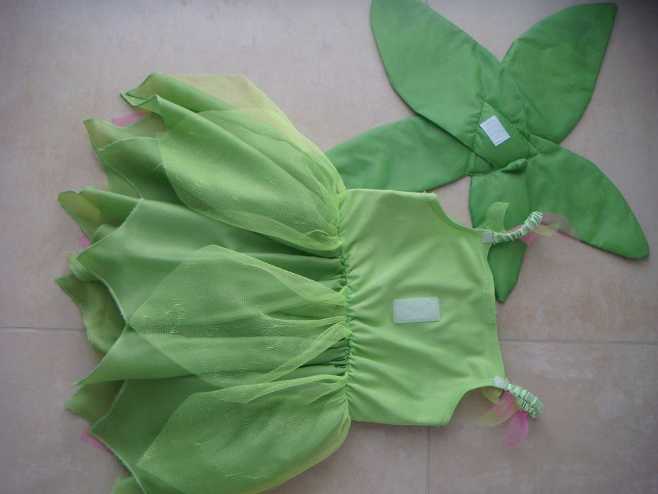 strój karnawał przebranie elf wróżka księżniczka DZWONECZEK 98/104