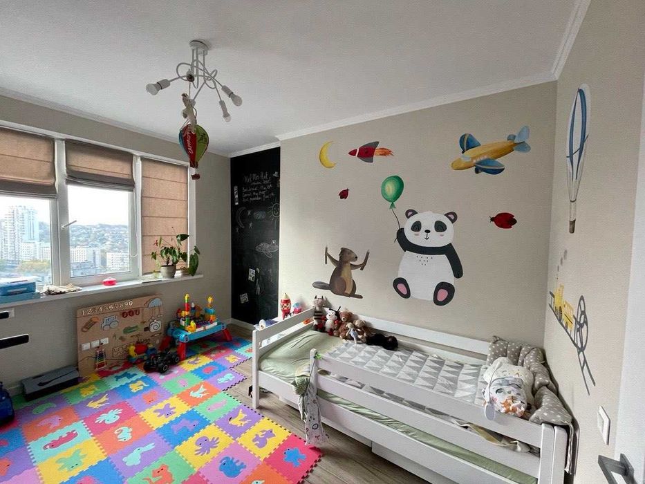 ГОЛОСІЇВСЬКИЙ р-н. СУЧАСНА 3кімнатна квартира 85м2. єОселя!